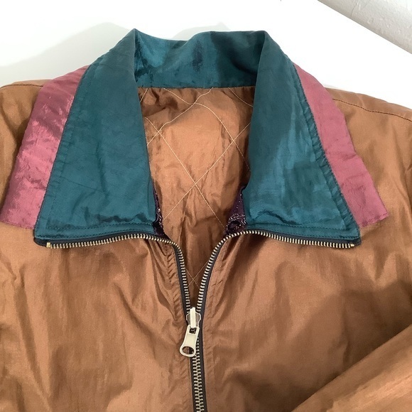 Vintage 80’s Chili Pepper reversible parachute tracksuit jacket size Small RARE - Picture 6 of 13